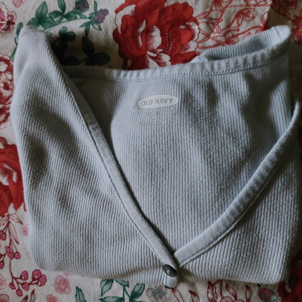 Old Navy Light Blue Long Sleeve